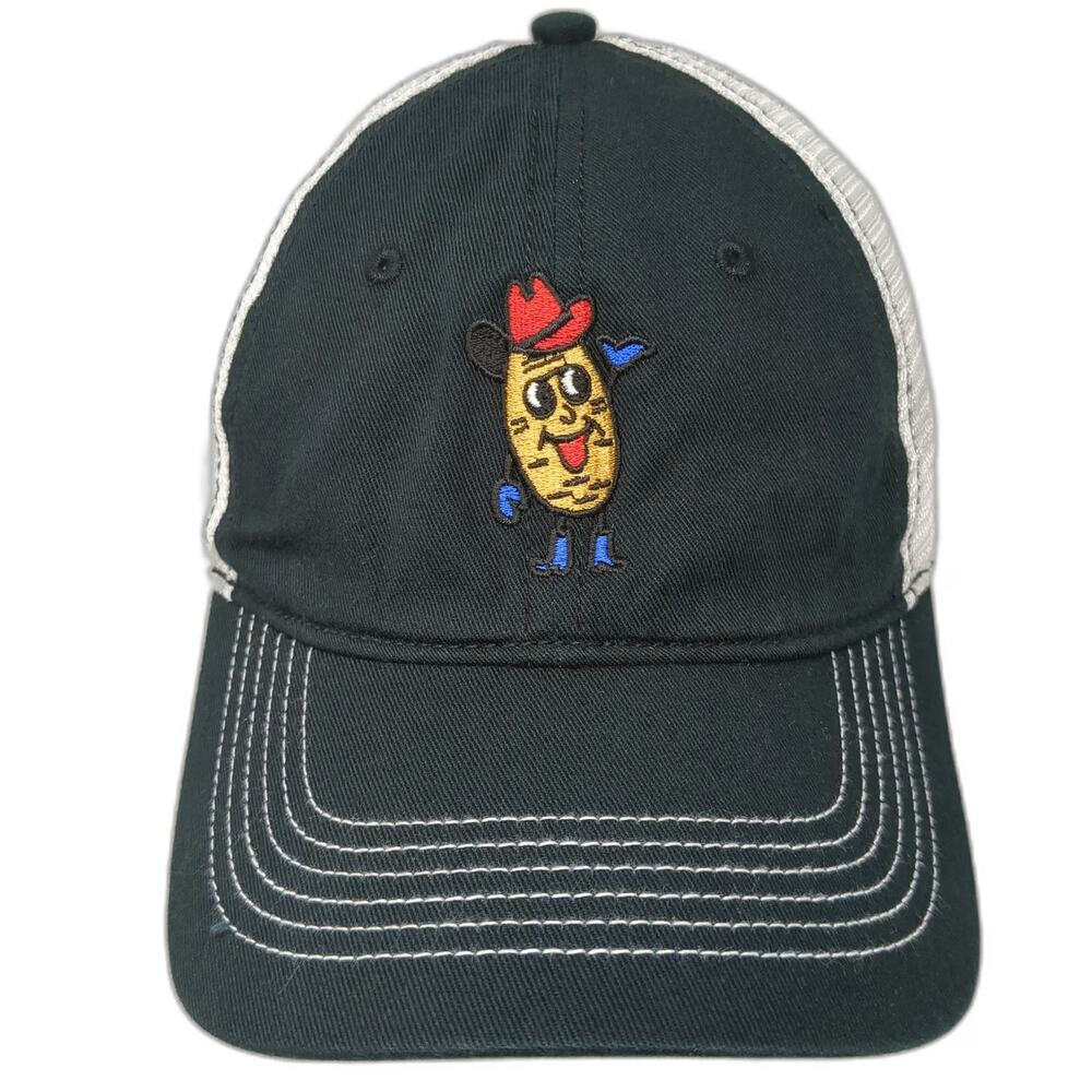 District Baseball Cap Black White One Size Driscoll Brothers Potato Cowboy Hat